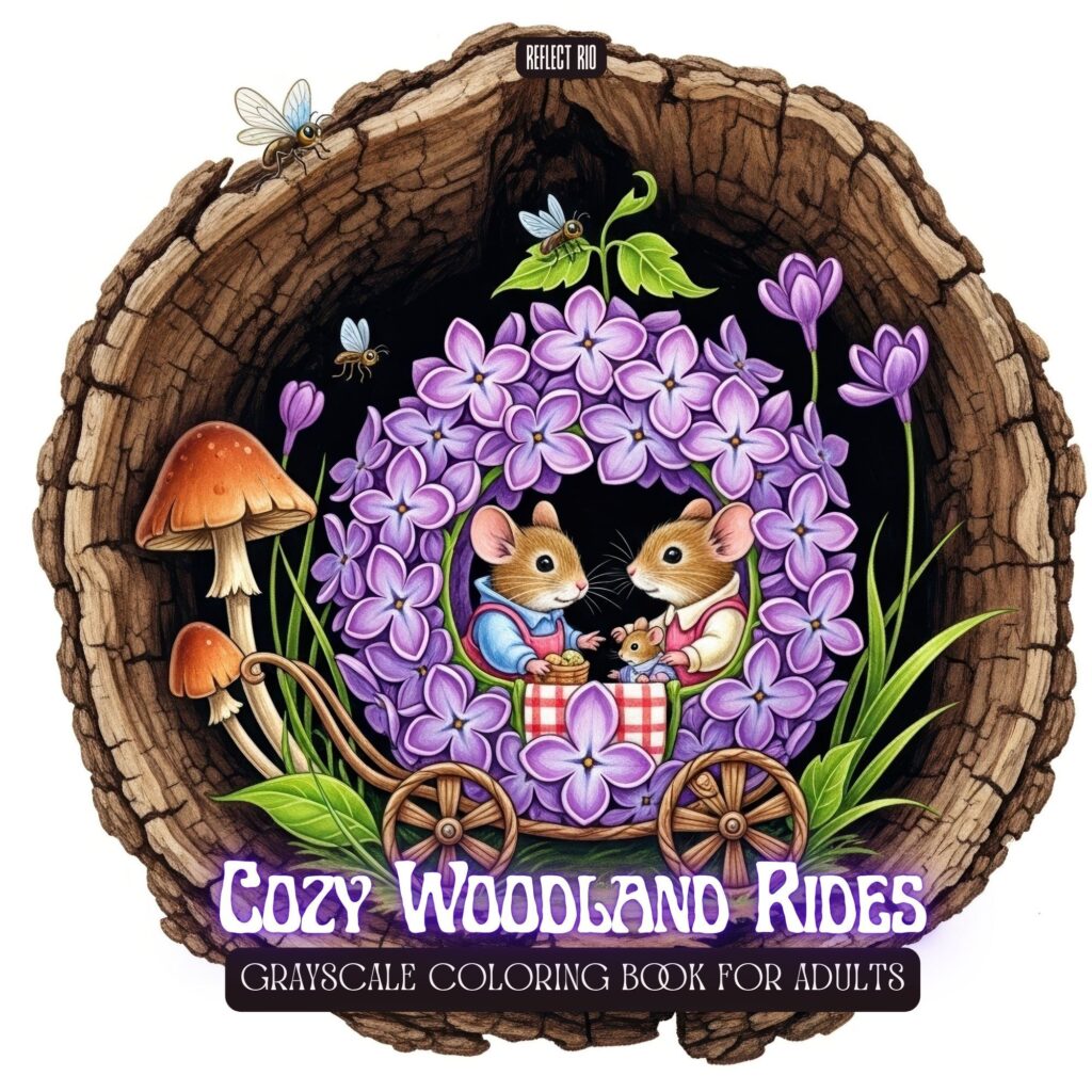 color Book - Cozy Woodland Rides